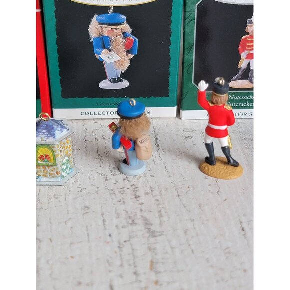 Hallmark Nutcracker solider miniature ornament Xmas army‎ set - Picture 6 of 8